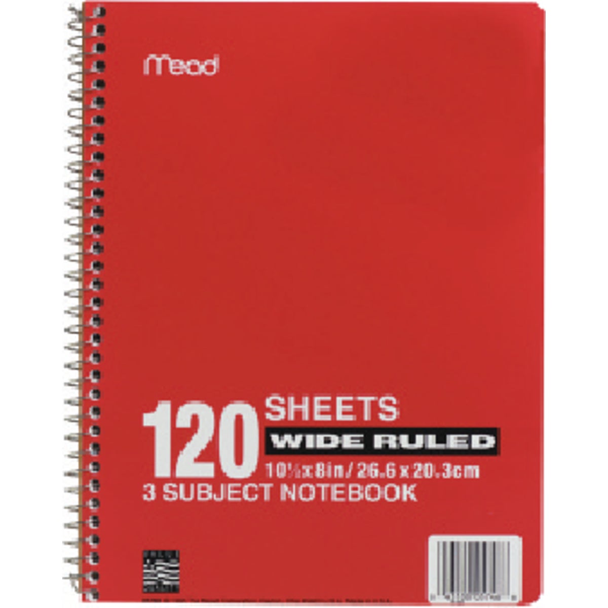 120-Ct. Sheet Notebook