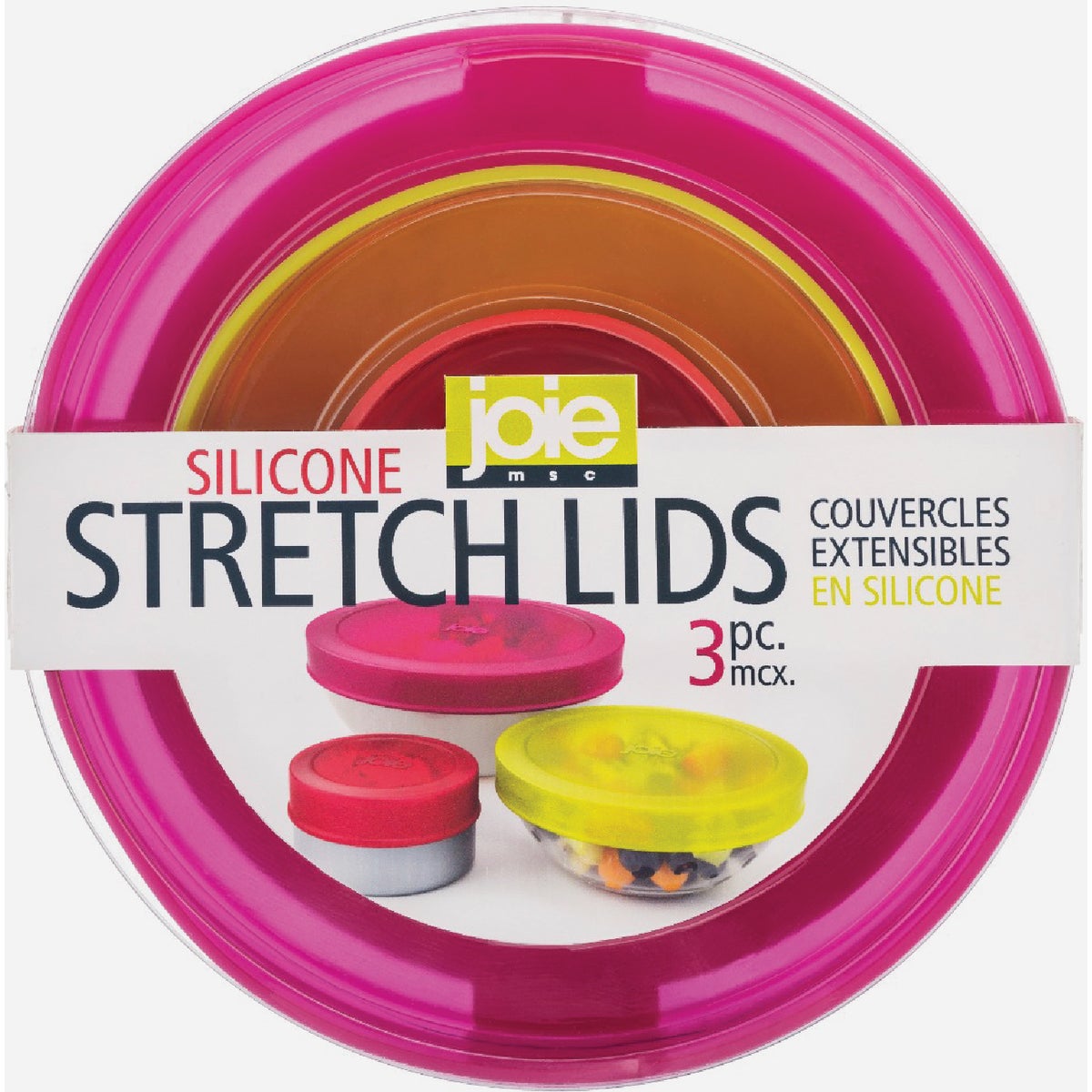 Joie Round Silicone Stretch Lids (3-Pack)