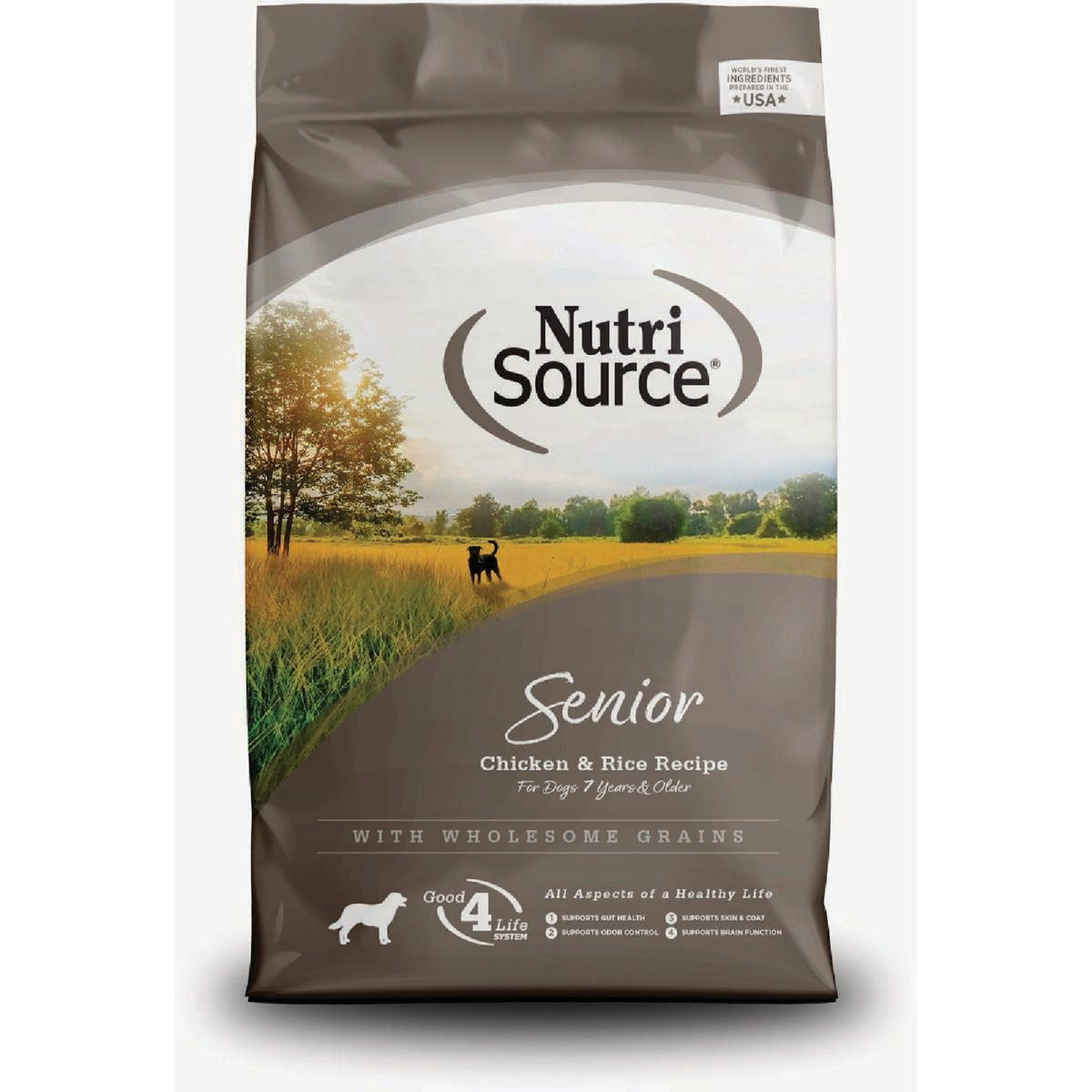 NutriSource 30 Lb. Senior Chicken & Rice Recipe Dry Dog Food
