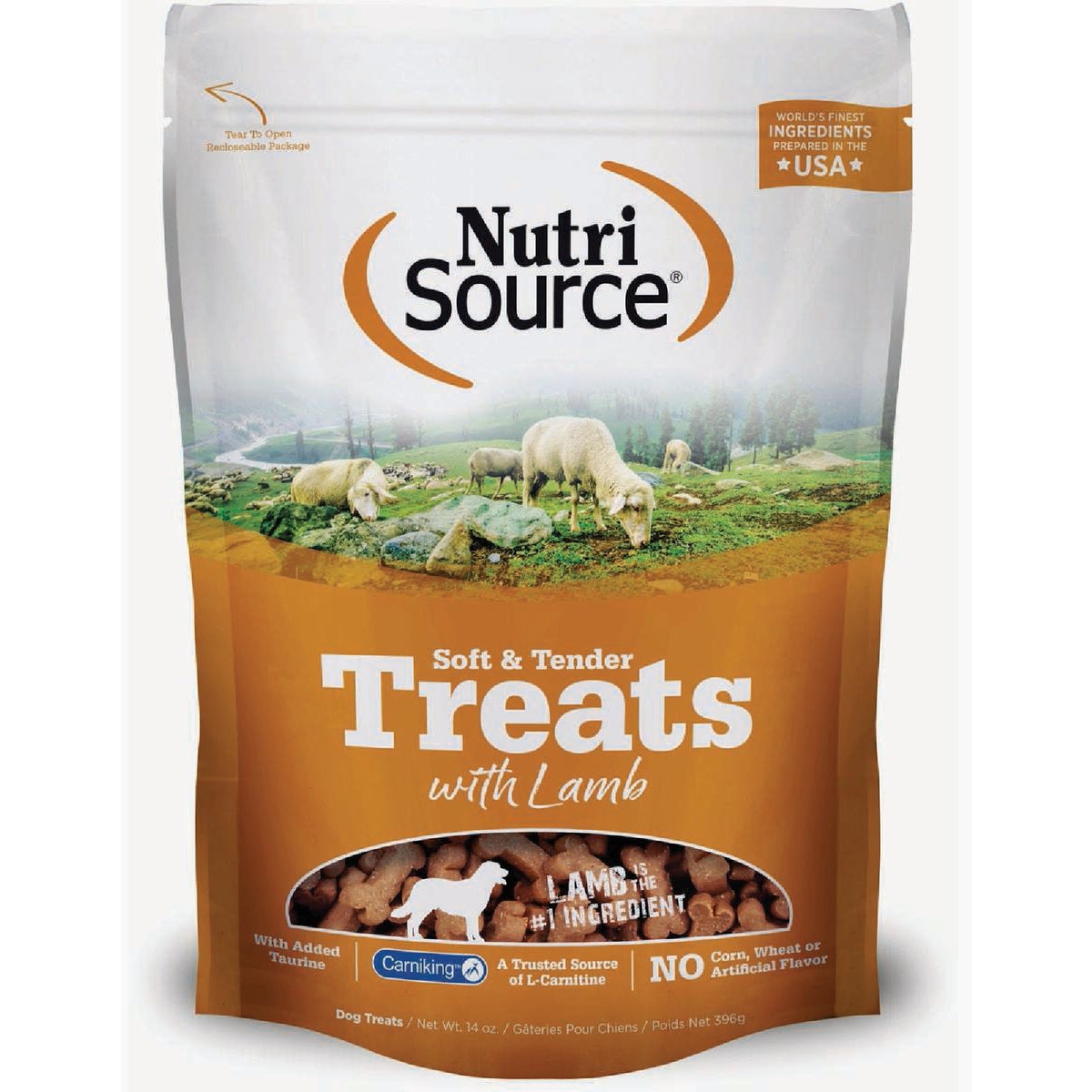 NutriSource Lamb Flavor Soft & Tender Treats, 6 Oz.