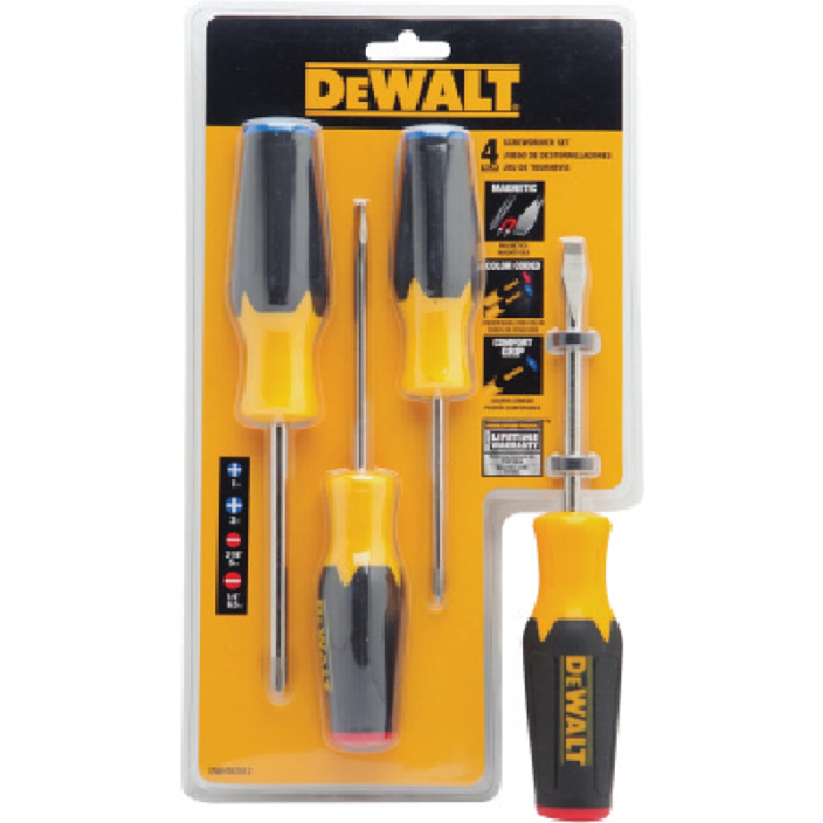 4-Pc. Screwdriver Set