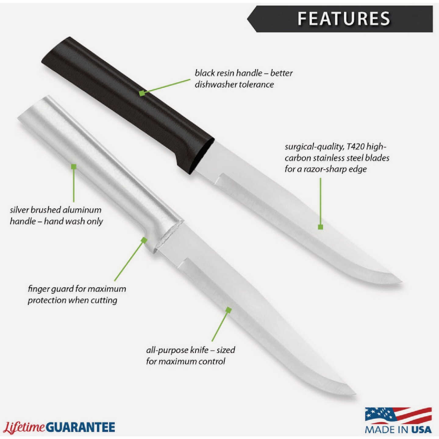 Rada Stubby Butcher Knife Image 2
