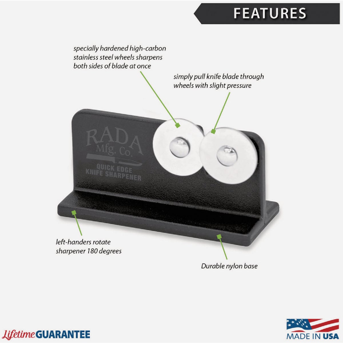 Rada Quick Edge Knife Sharpener Image 2