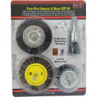 4-Pc. Abrasive Brush Set Image 1