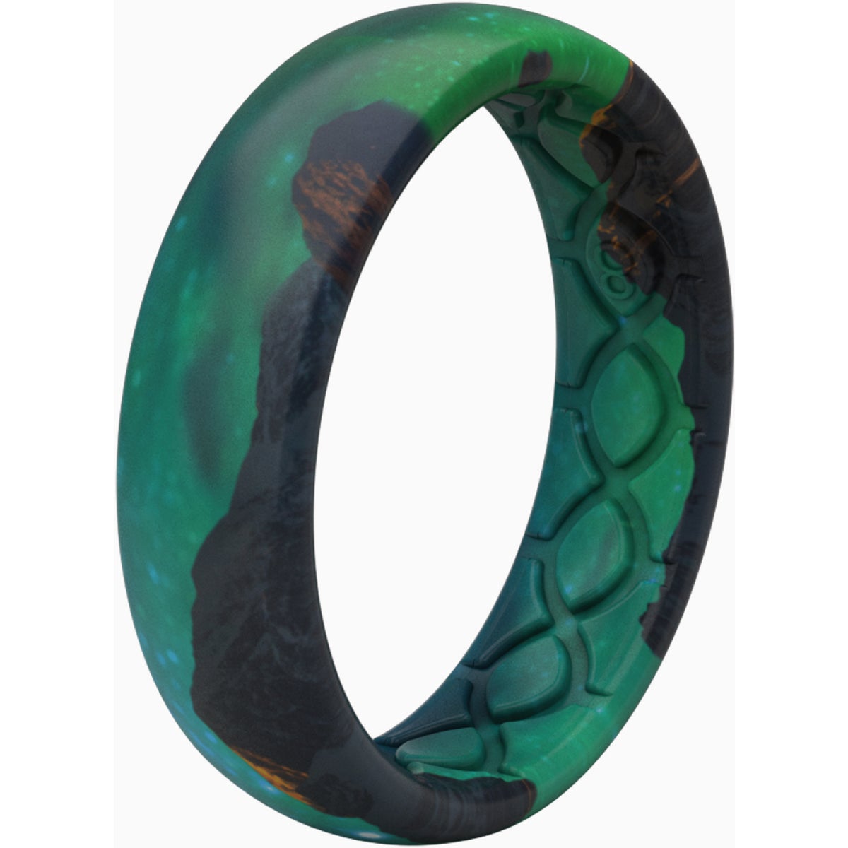 Groove Life Groove Ring Thin Ring Aurora Size 8 Image 2