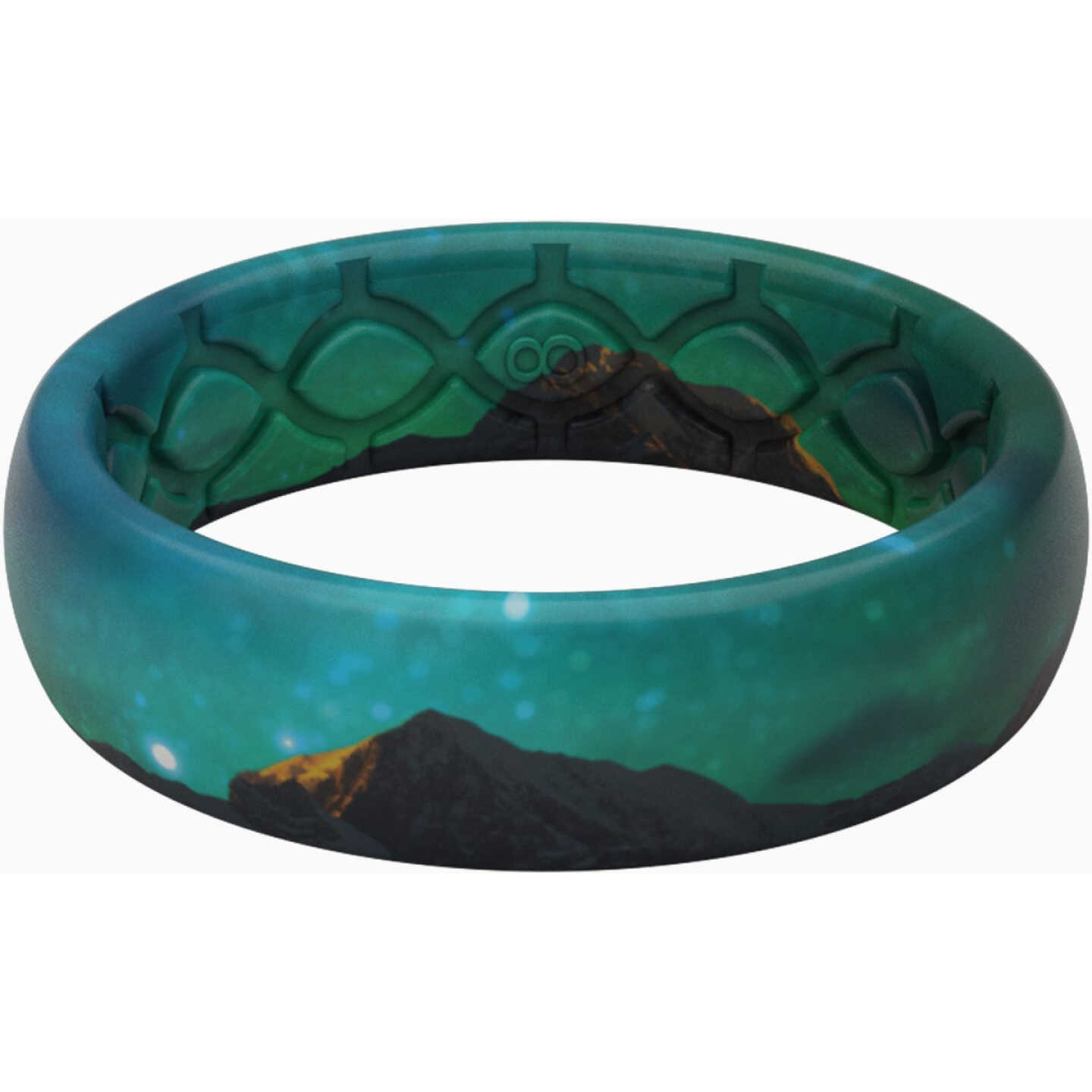 Groove Life Groove Ring Thin Ring Aurora Size 9 Image 1