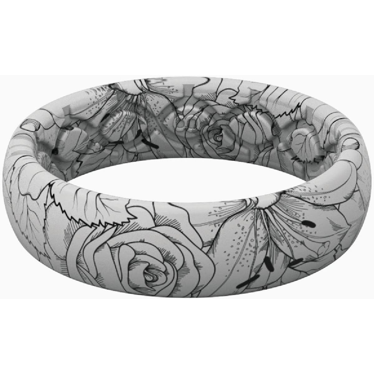 Groove Life Groove Ring Thin Ring Winter Rose Size 9