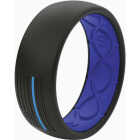 Groove Life Groove Ring Hero Police Blue Flag Ring Size 10 Image 2