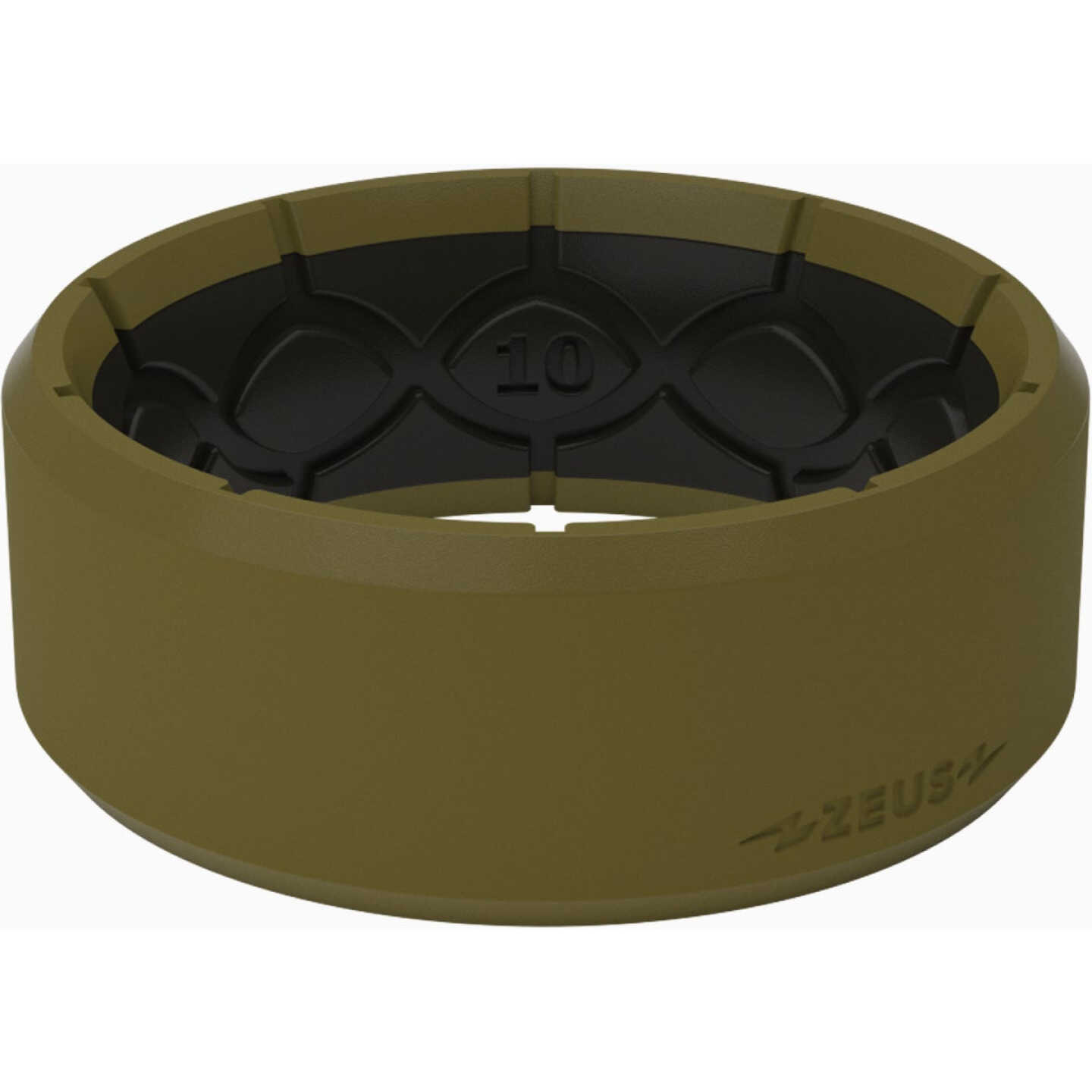 Groove Life Groove Ring Zeus Edge Olive Drab Ring Size 10 Image 1