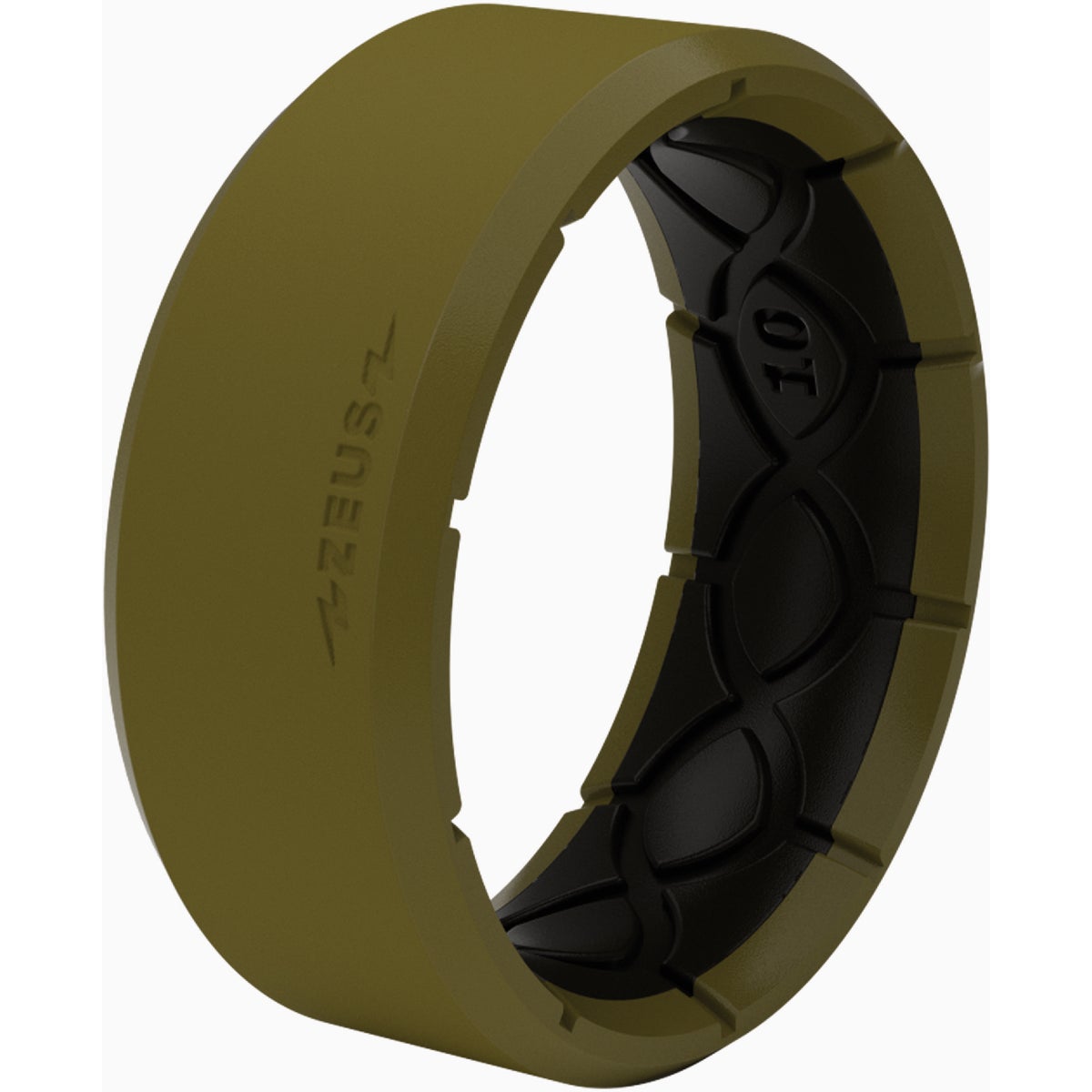 Groove Life Groove Ring Zeus Edge Olive Drab Ring Size 10 Image 2