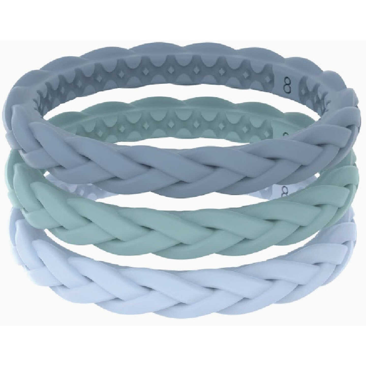 Groove Life Groove Ring Seaside 3 Band Stackable Set Size 5 Image 1