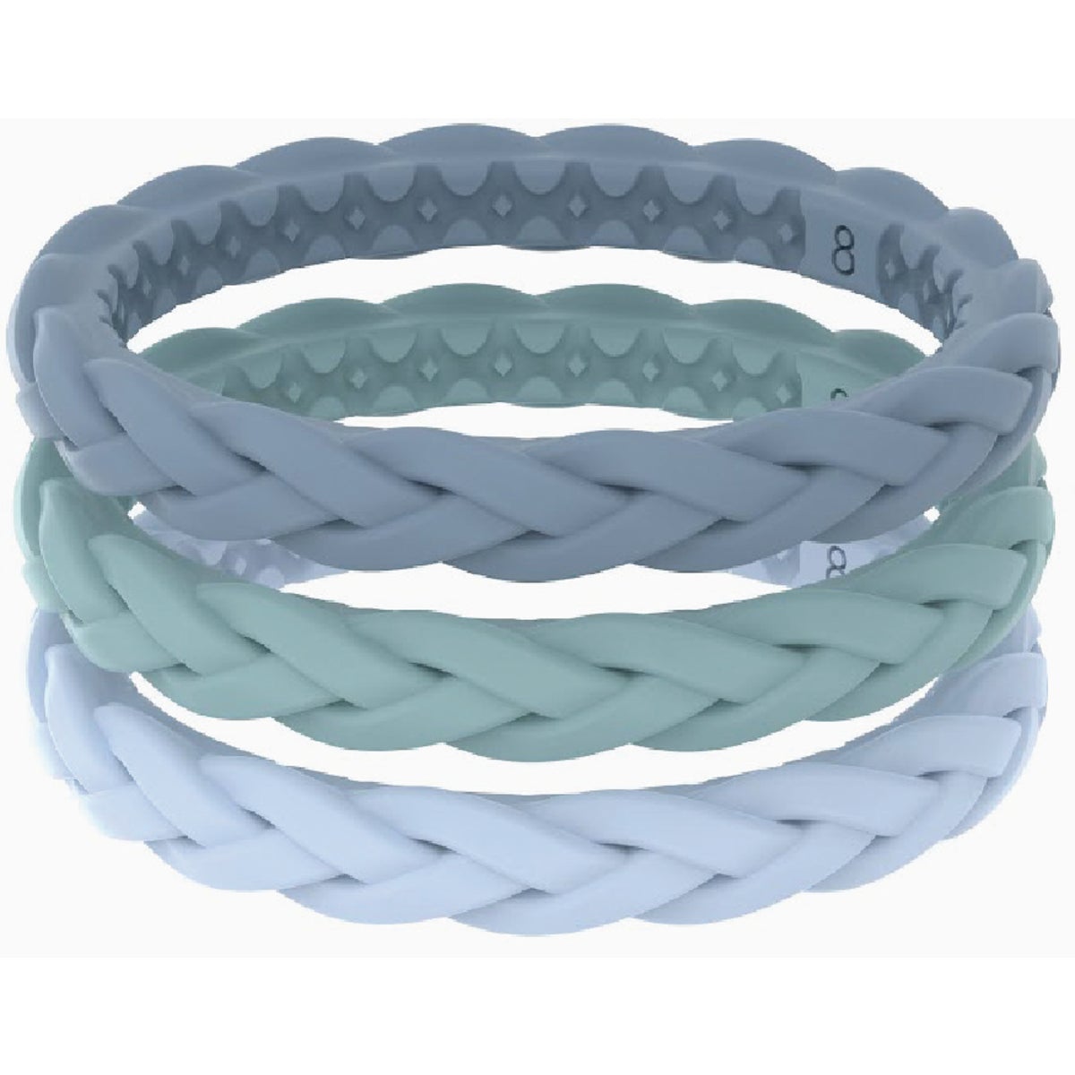 Groove Life Groove Ring Seaside 3 Band Stackable Set Size 7