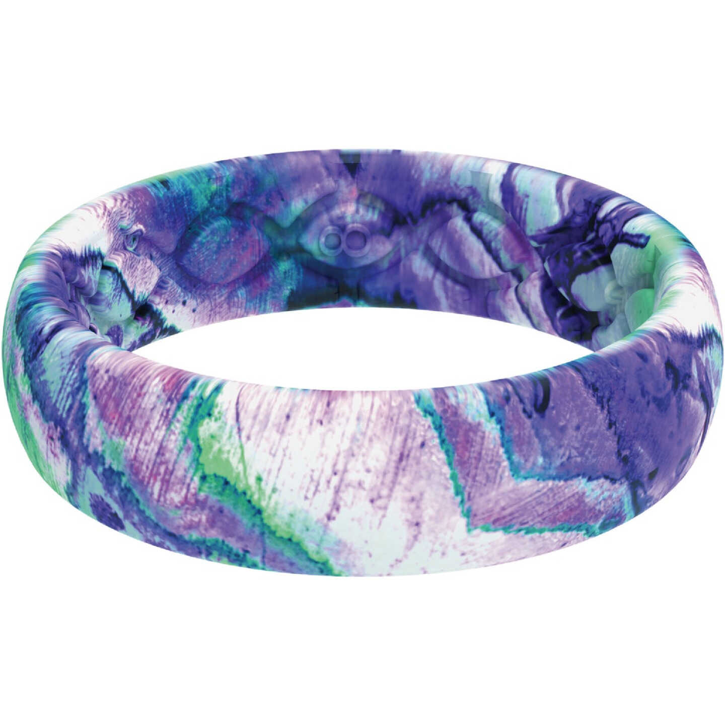 Groove Life Groove Ring Thin Ring Abalone Size 6 Image 1