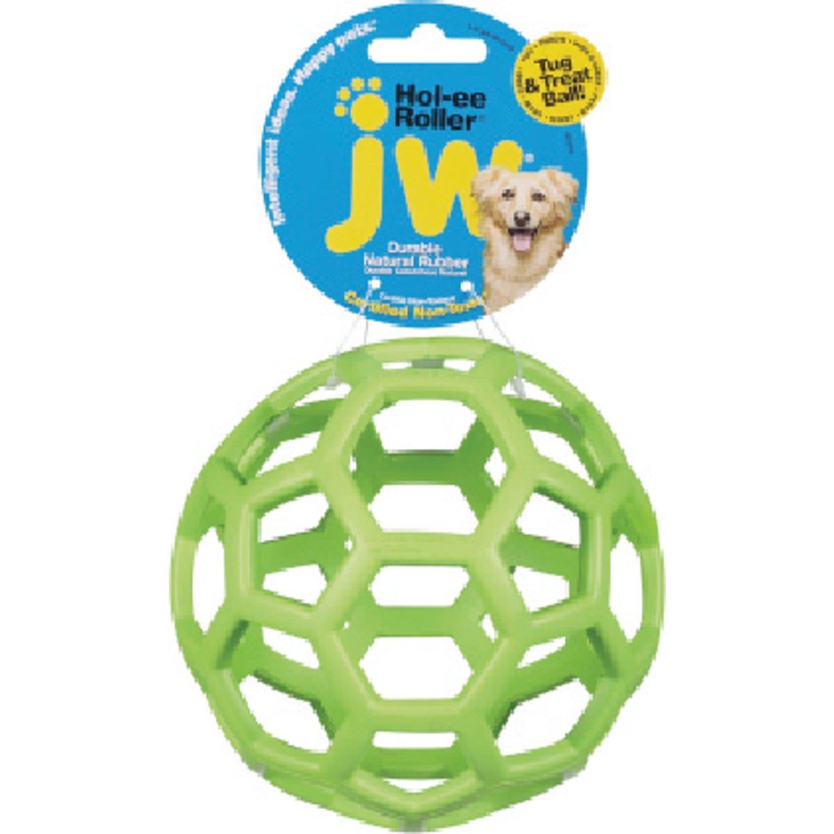 Hol-Ee Roller Ball Dog Toy, Medium