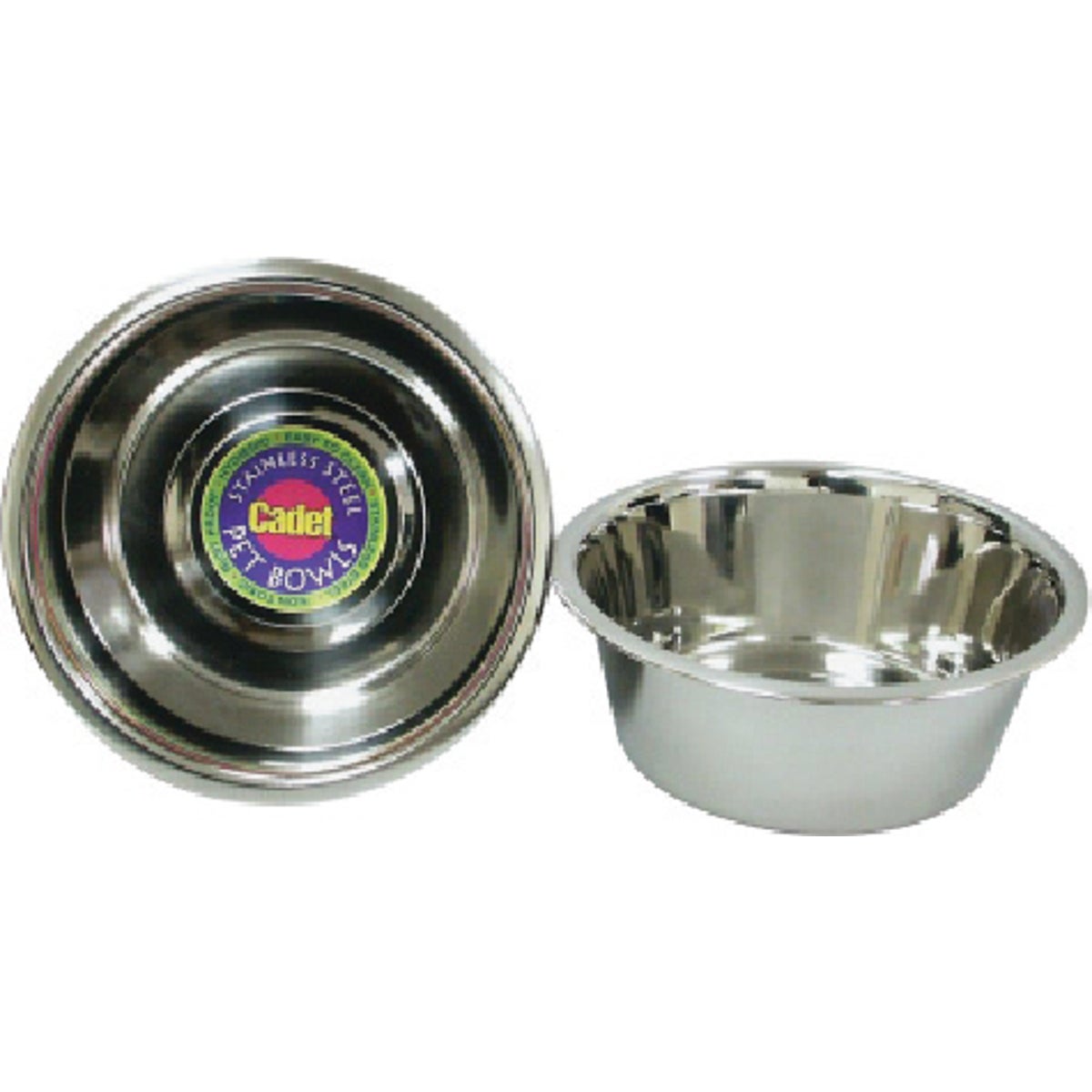 Stainless Steel Pet Bowl, 2 Qt.