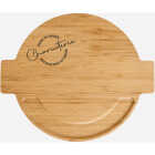 Maison du Fromage 18 In. x 15 In. Bamboo Charcuterie Serving Board Image 1