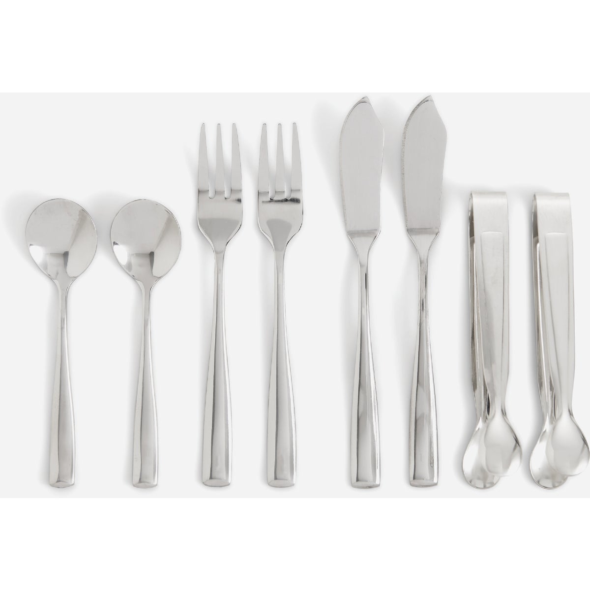 Maison du Fromage Stainless Steel Charcuterie Serving Set (8-Piece)