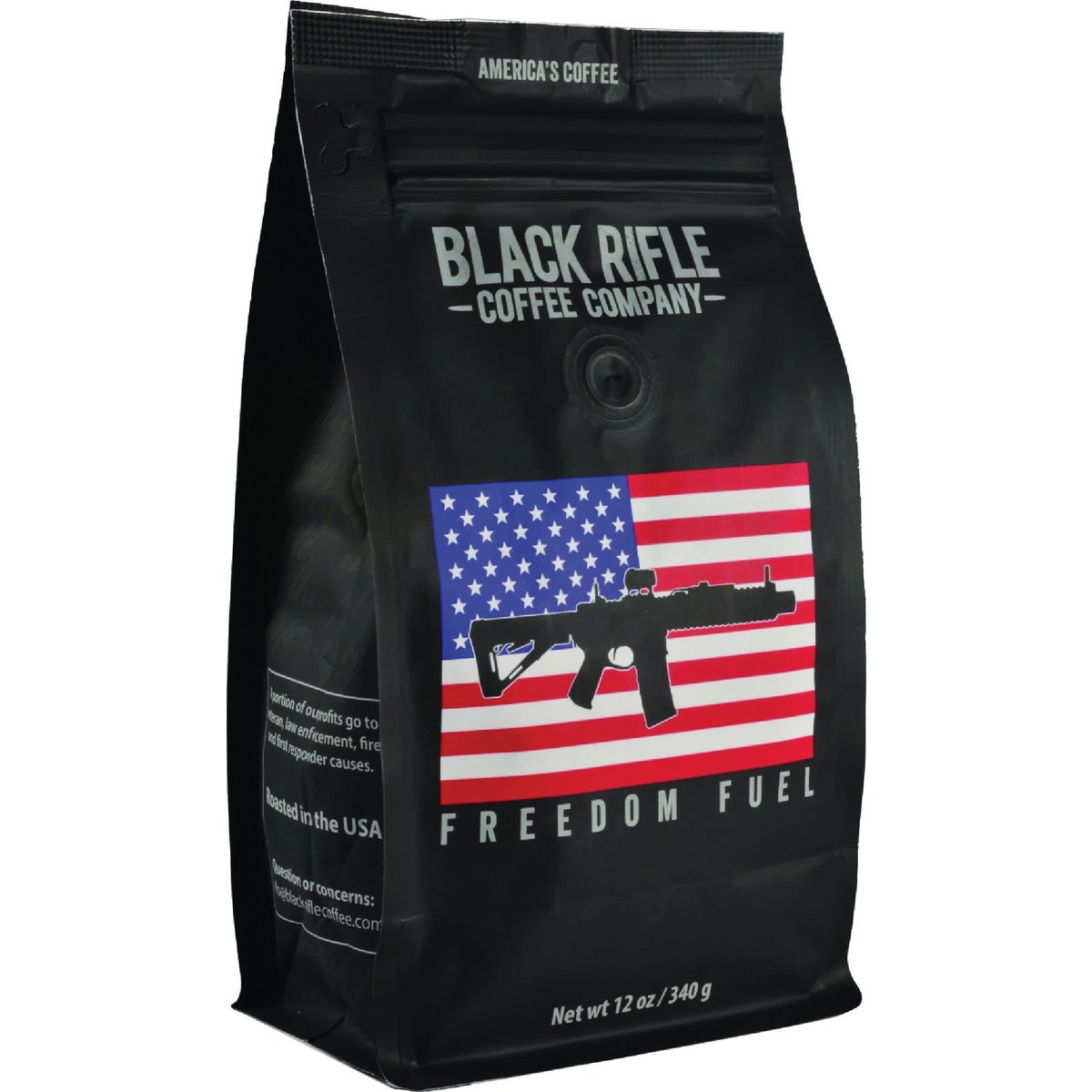 Black Rifle Coffee Company Freedom Fuel Dark Roast Ground Coffee, 12 Oz.