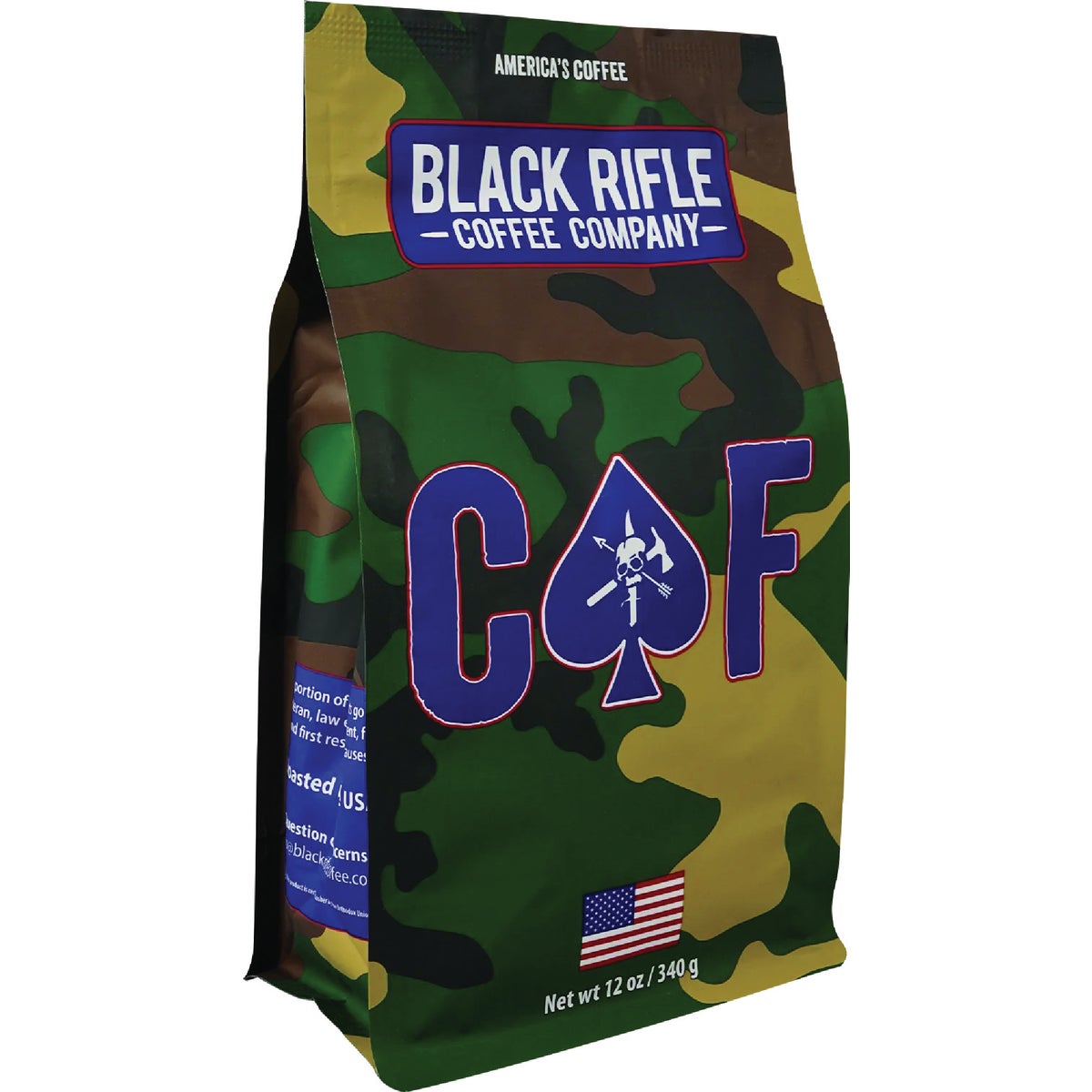 Black Rifle Coffee Company Caf Medium Roast Ground Coffee, 12 Oz.