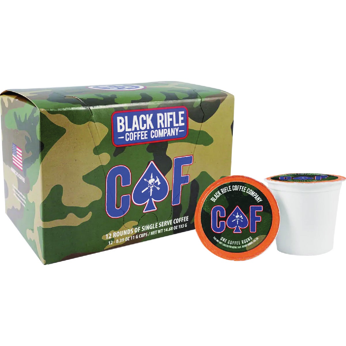 Black Rifle Coffee Company Caf Medium Roast Coffee Rounds (12-Pack)