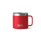 YETI Rambler 14 Oz. Stainless Steel Stackable Mug with MagSlider Lid, Rescue Red Image 1