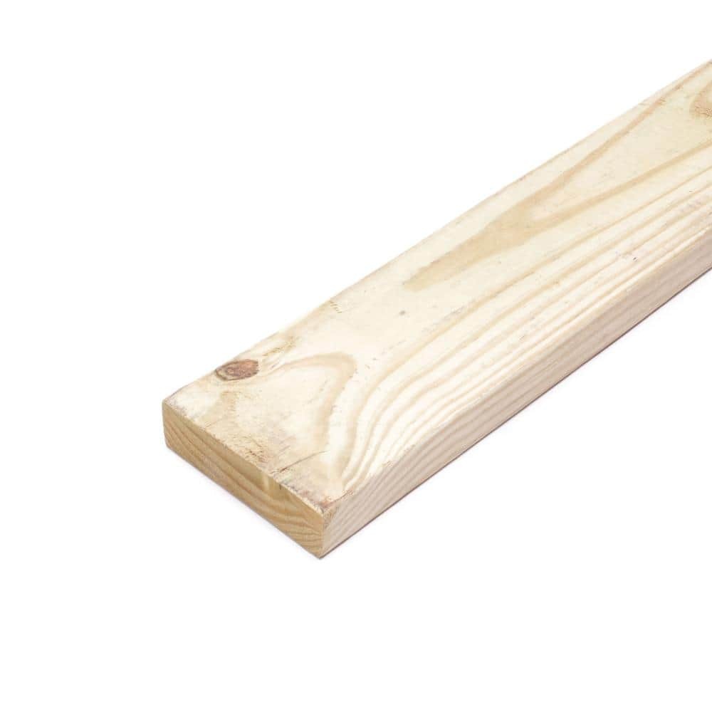 2 In. x 4 In. x 16 Ft. #2 Ground Contact Prime Treated Lumber