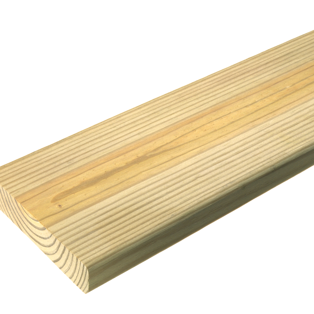 2 In. x 6 In. x 16 Ft. Pro Deck Ground Contact Treated Lumber