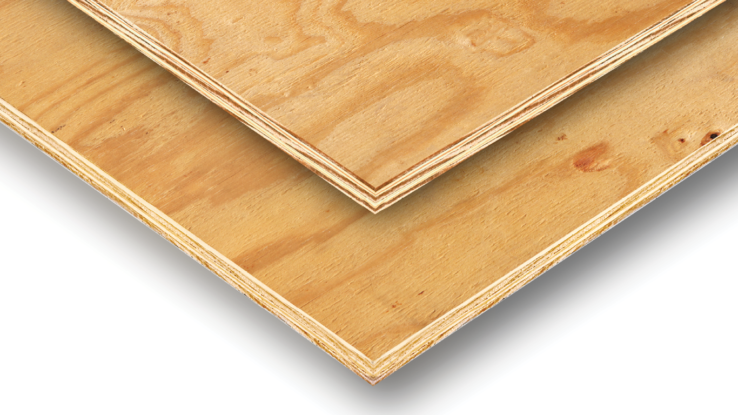 5/8 In. x 4 Ft. x 8 Ft. CDX Construction Grade Plywood