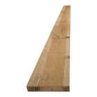 1 In. x 8 In. x 10 Ft. Marine Grade Rough Treated Lumber Image 1