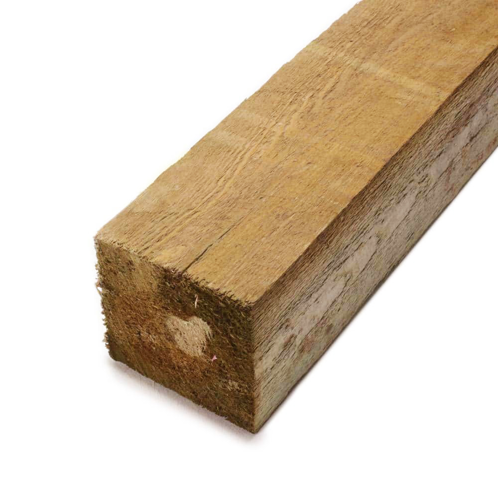 6 In. x 6 In. x 12 Ft. Marine Grade Rough Treated Lumber