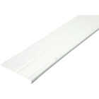 4' WHITE GUTTER COVER Image 1