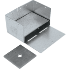 ABW ZMAX Galvanized Adjustable Standoff Post Base for 4x6 Image 1