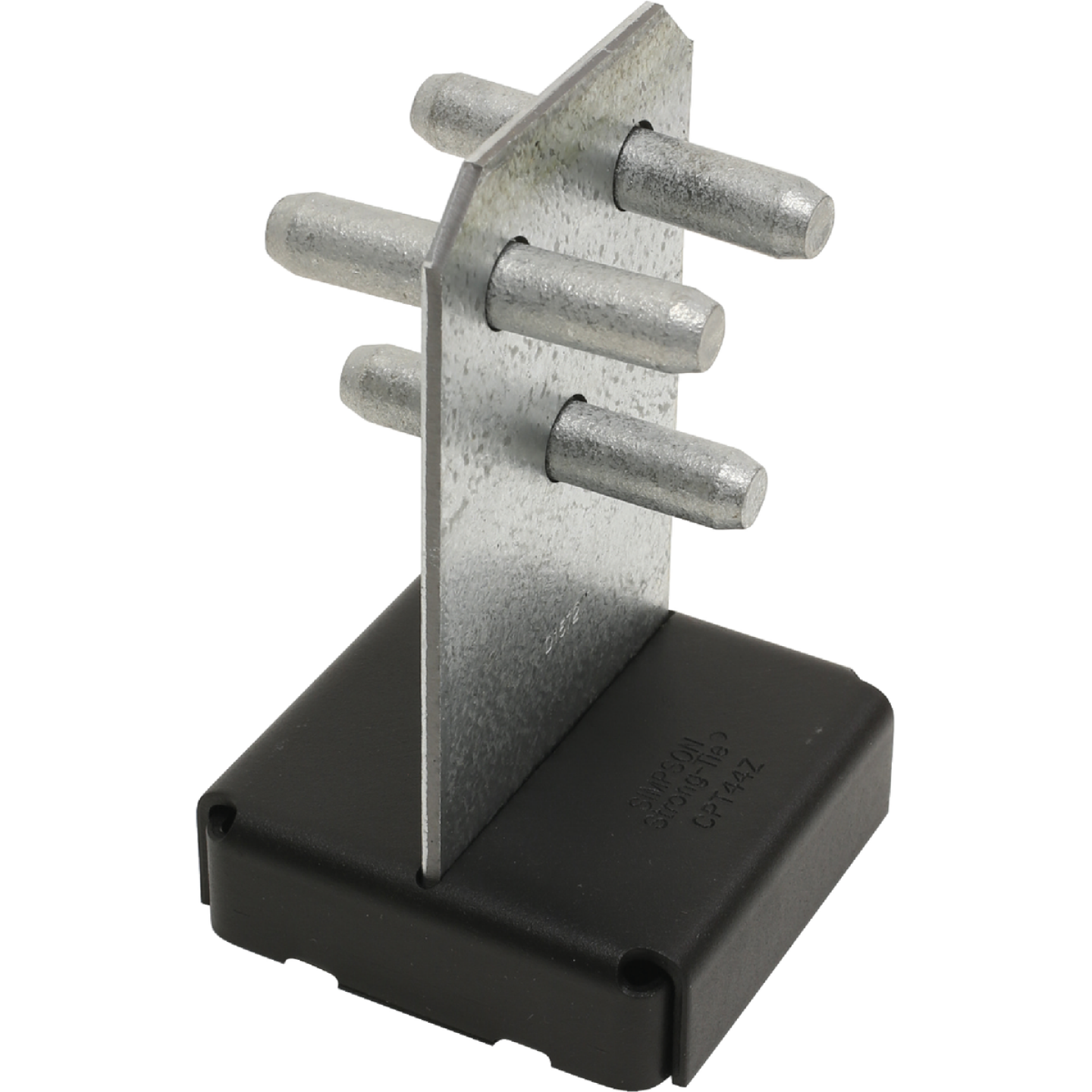 Simpson Strong-Tie ZMAX 3-1/2 In. x 3-1/2 In. 10 ga Concealed Post Base Image 1