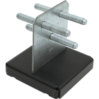 Simpson Strong-Tie ZMAX 5-3/8 In. x 5-3/8 In. 10 ga Concealed Post Base Image 1