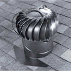 Airhawk 12 In. Wetherwood Aluminum Externally Braced Wind Turbine Image 1