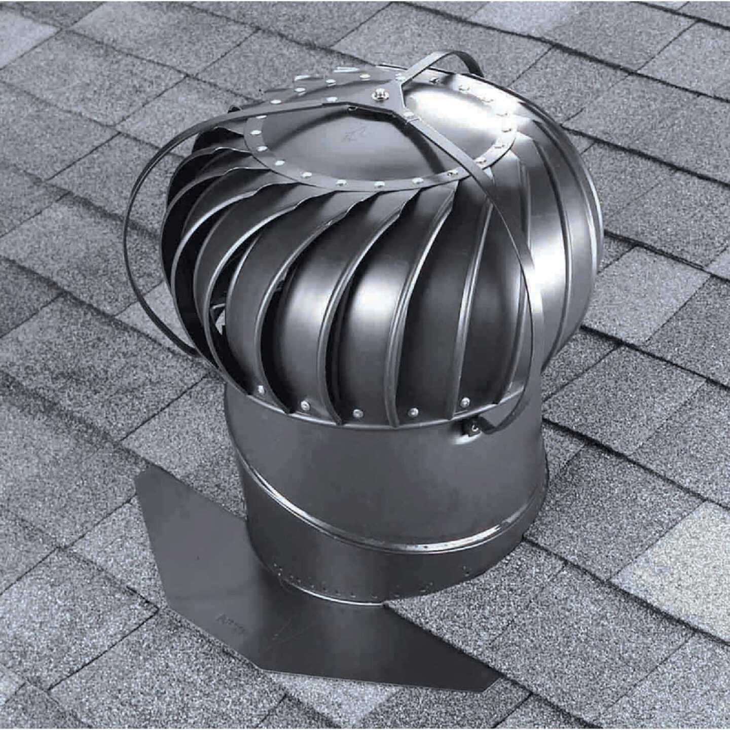 Airhawk 12 In. Wetherwood Aluminum Externally Braced Wind Turbine Image 1