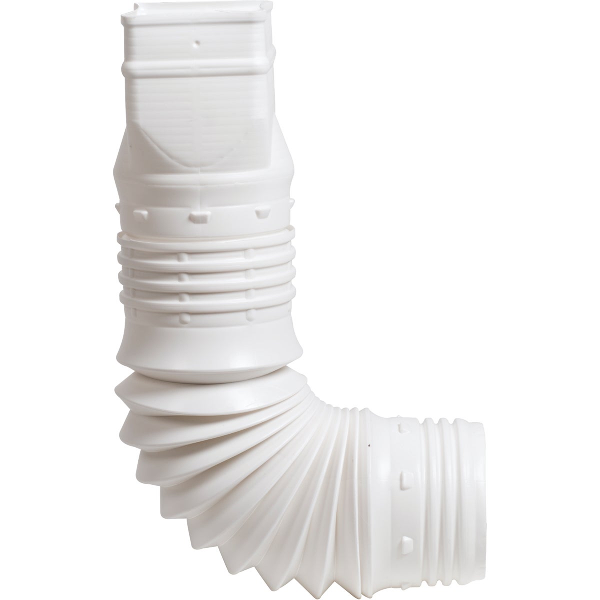 Amerimax Flex-A-Spout 2 In. x 3 In. x 3 In. Or 4 In. Downspout Adapter