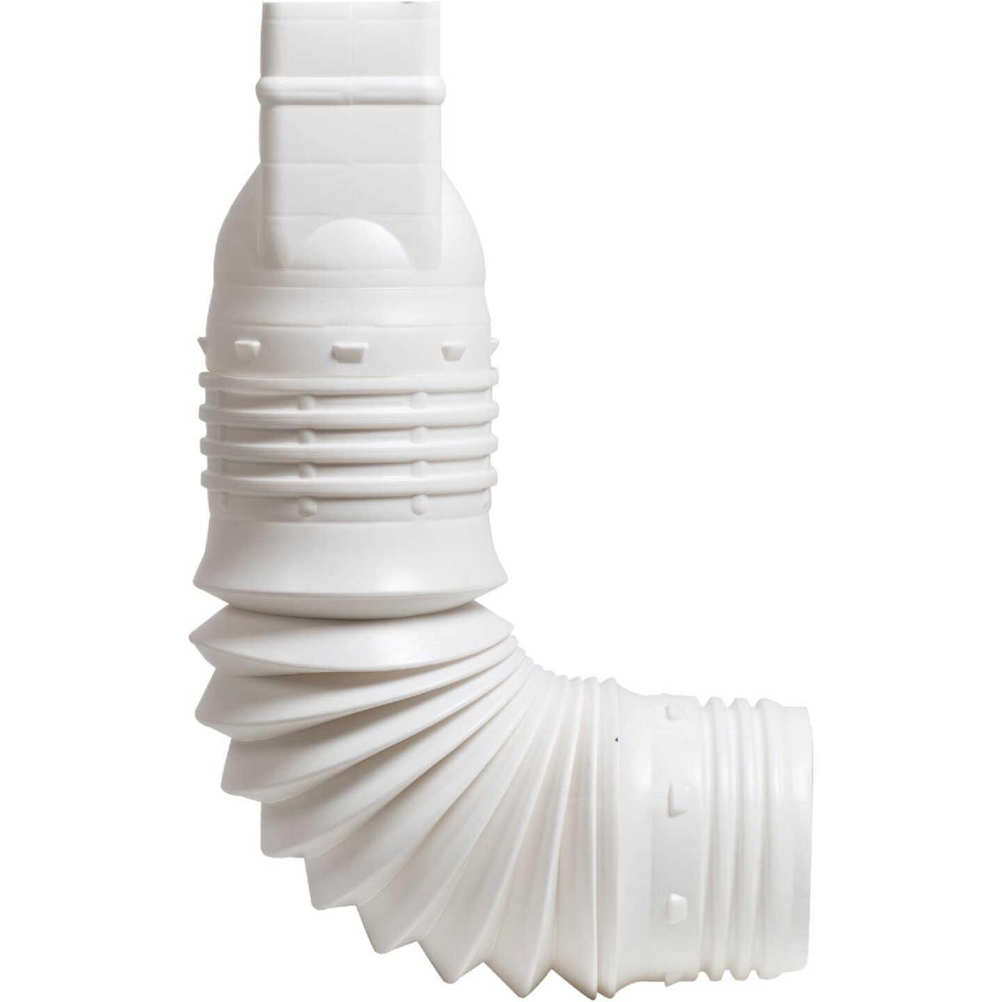 Amerimax Flex-A-Spout 3 In. x 4 In. x 3 In. or 4 In. Downspout Adapter Image 1