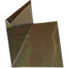 Klauer 4 In. x 4 In. Galvanized Steel Turnback All Purpose Flashing (10-Pack) Image 1