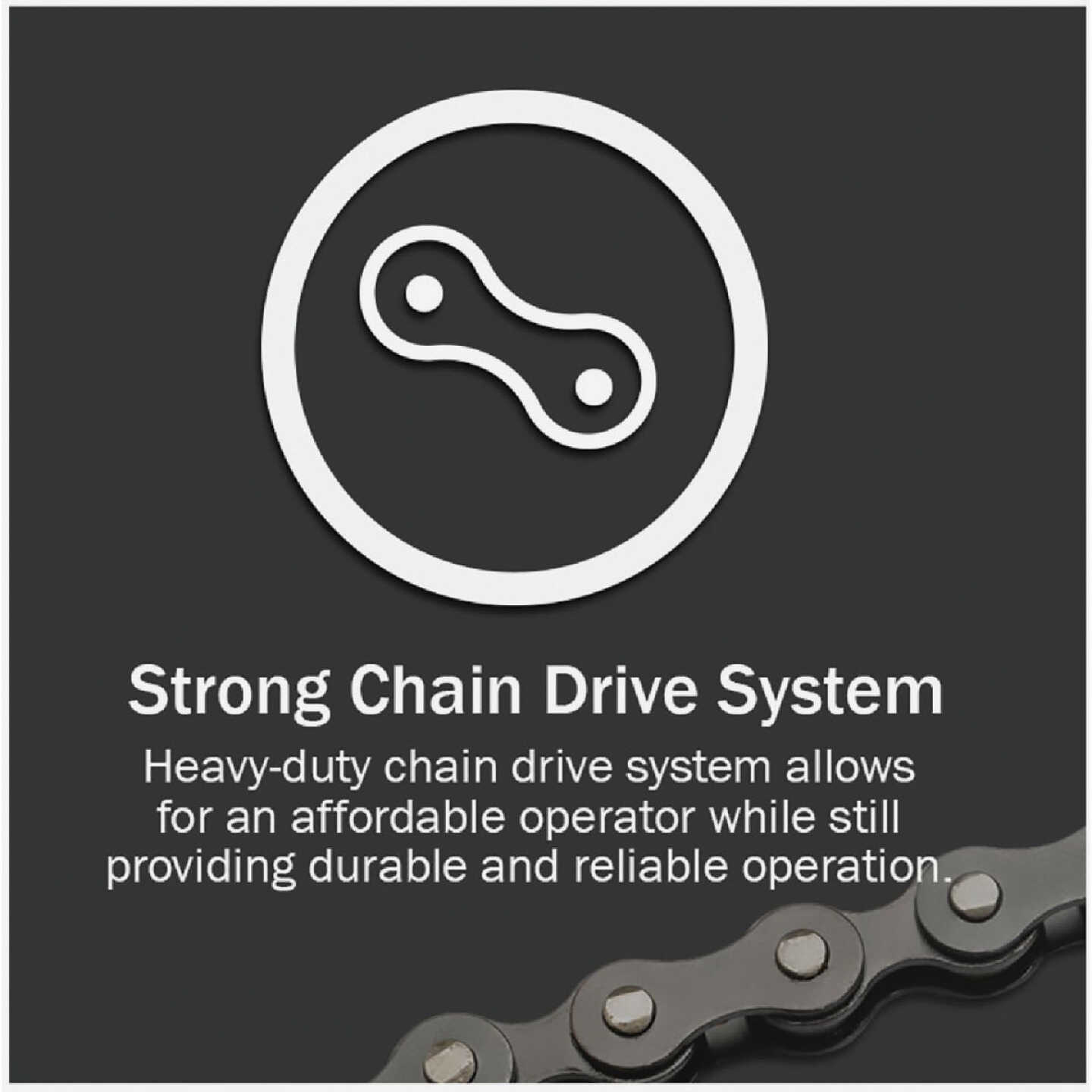 Genie 8 Ft. Chain Drive Rail Extension Kit Image 2