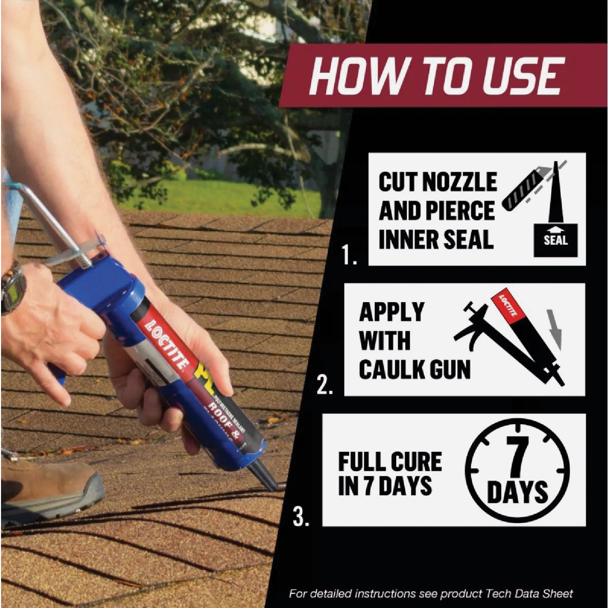 LOCTITE PL S30 Polyurethane Roof & Flashing Sealant Image 3