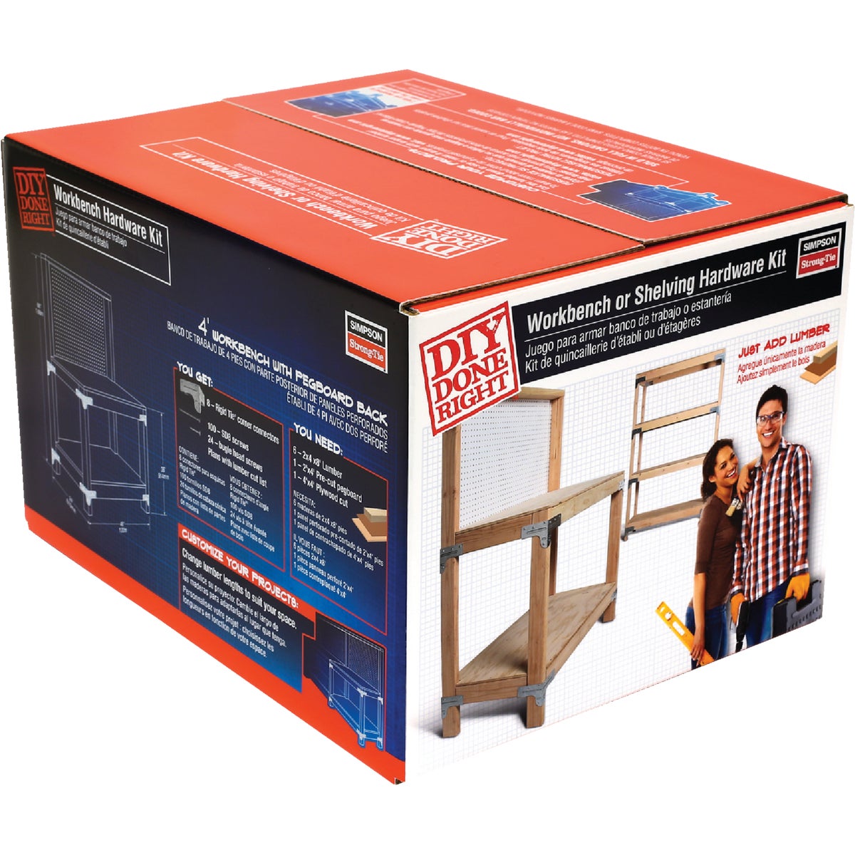 WBSK Workbench and Shelving Hardware Kit