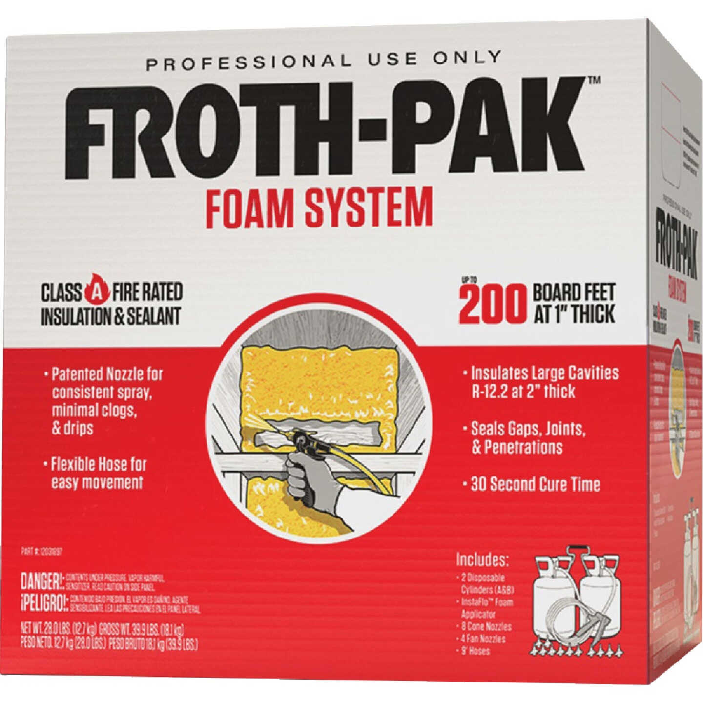 Froth-Pak 200 Insulation & Sealant Spray Foam System Image 1