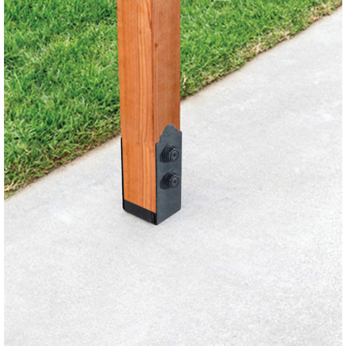 Simpson Strong-Tie Outdoor Accents ZMAX 4X4 Post Base Image 2