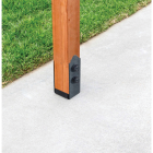 Simpson Strong-Tie Outdoor Accents ZMAX 4X4 Post Base Image 2