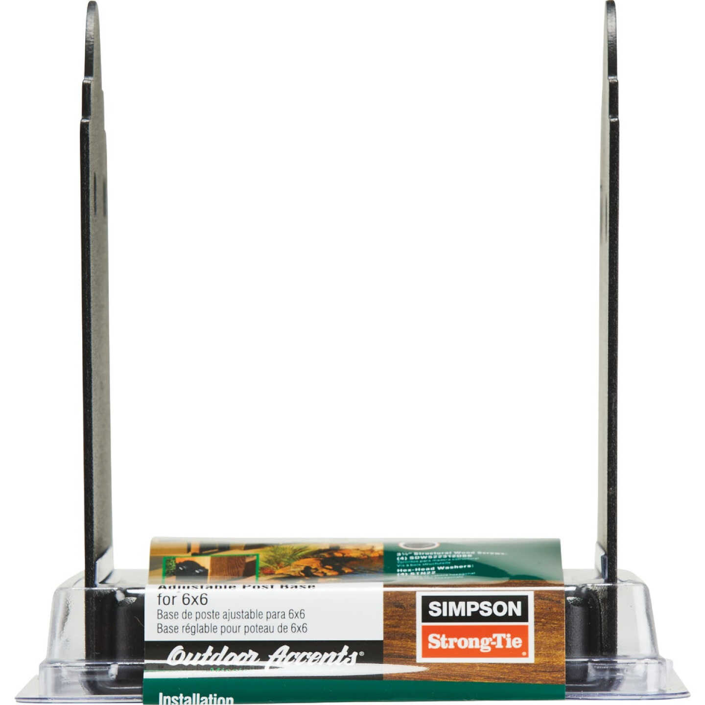 Simpson Strong-Tie Outdoor Accents ZMAX 6X6 Post Base Image 2