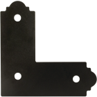 Simpson Strong-Tie Outdoor Accents Mission Collection ZMAX 4X4 Black L Strap Image 1
