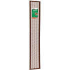 Frost King 6-1/2 In. x 3 Ft. Brown Vinyl Snap-In Gutter Screen Image 1
