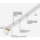 M-D Building Products 20 Ft. White Silicone Gasket Seal for Doors and Windows Image 2