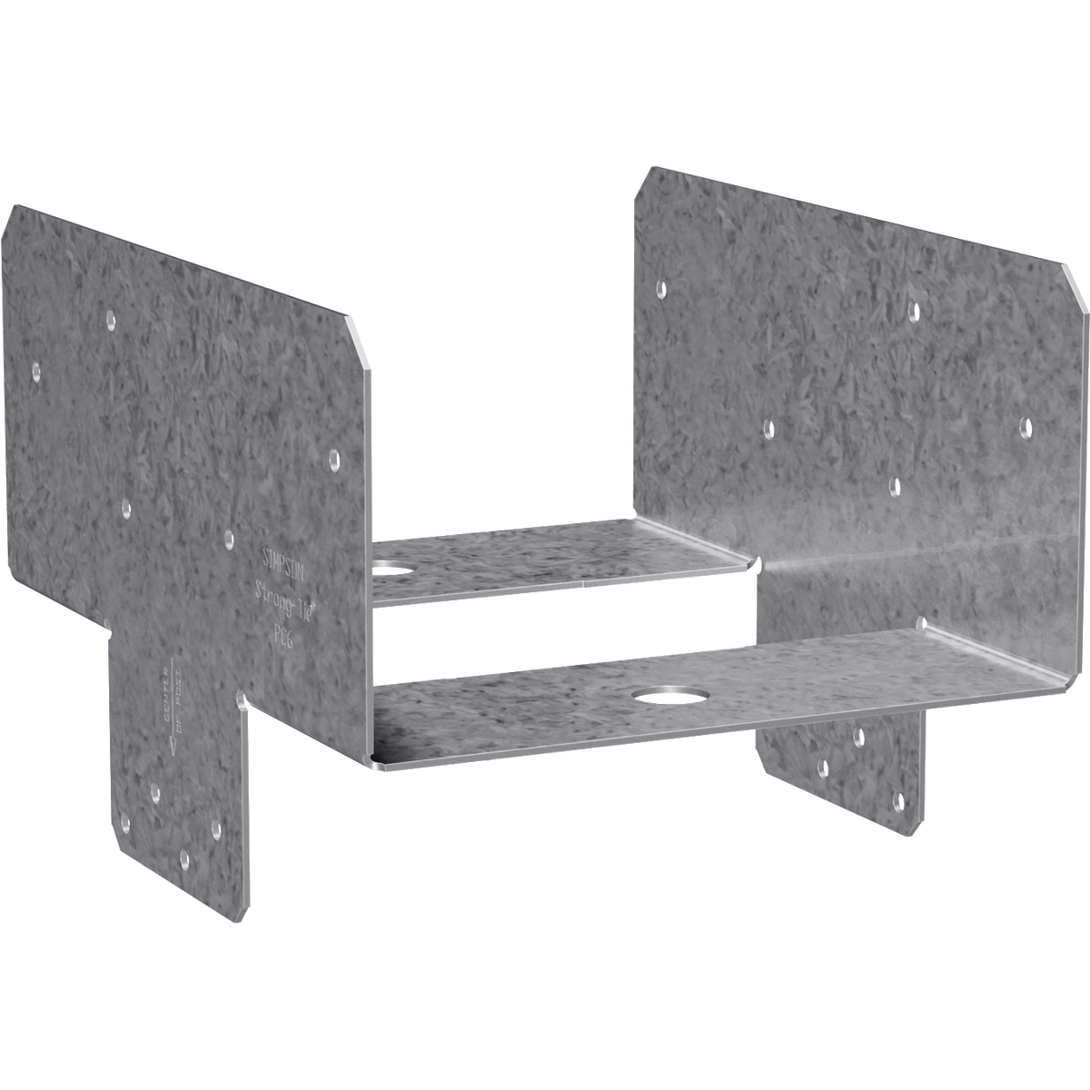 PCZ ZMAX Galvanized Post Cap for 6x